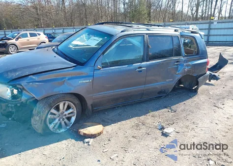 2006 Toyota Highlander Hybrid Limited V6 из США, поврежденный, VIN JTEEW21A360031187